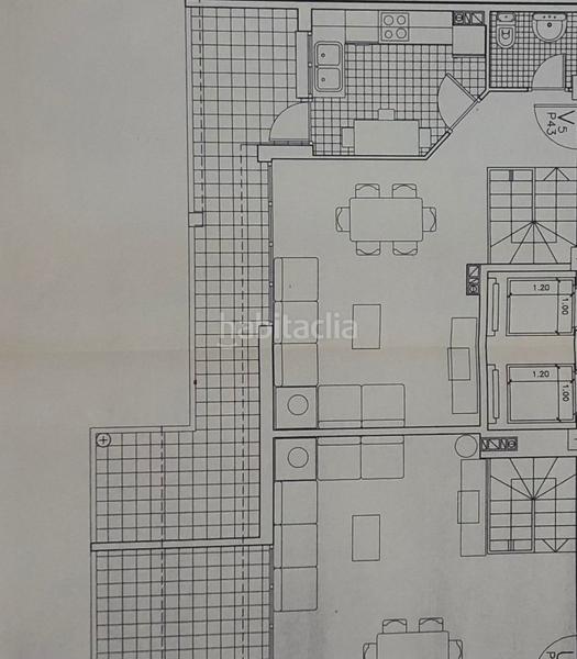 Foto 8b09d671-0f2f-46e6-b01b-e7d8a878f50b. Àtic amb calefacció piscina a Sant Pau Valencia