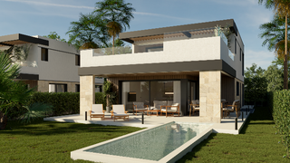 Maison à Nueva Atalaya. Villa en venta  estepona, málaga