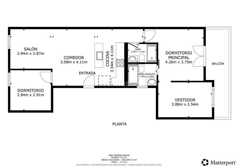 Foto fed6ecc5-7d37-4b79-9e1a-cc7e22a8147a. Etagenwohnung in Parque Europa-Los Pitufos Pinto