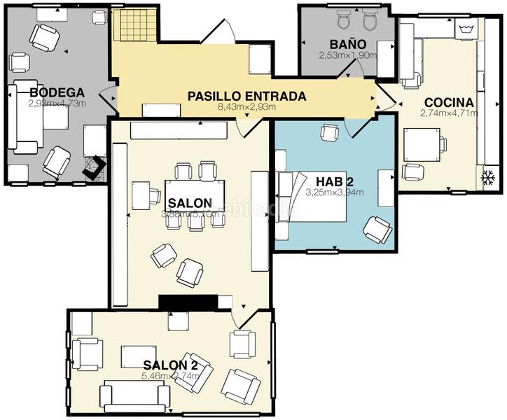 Foto 95386cb6-31d2-4a15-a5a3-8a9d7ddc4ccd. Maison avec chauffage piscine dans Raya del Palancar-Guadamonte Villanueva de la Cañada