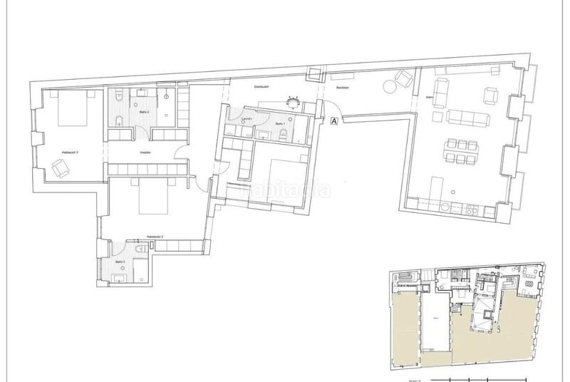 Foto c4dc9919-8bde-4f7f-b9c0-4f06ff63ce9a. Flat with heating in Cortes-Huertas Madrid