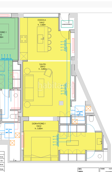 Foto 8479162e-c458-4fc5-9458-3c5055268b9f. Flat with heating in Ciudad Jardín Madrid