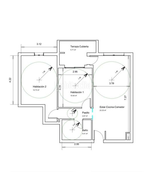 Foto 2248c739-e402-45ff-8719-c7f9c5825bb6. Pis amb calefacció piscina a Marina Botafoc-Talamanca Ibiza