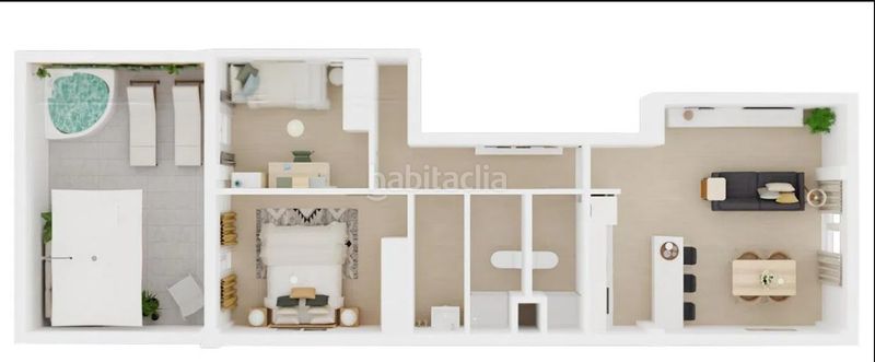 Foto 78a3cbd9-6c16-4141-96f3-26dd1e660a9f. Pis amb calefacció a Campanillas Málaga