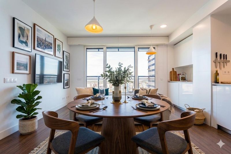 Foto 44d37147-c9ea-476f-b41c-e9ee310f16b8. Pis amb calefacció aparcament piscina a Virgen del Cortijo-Manoteras Madrid