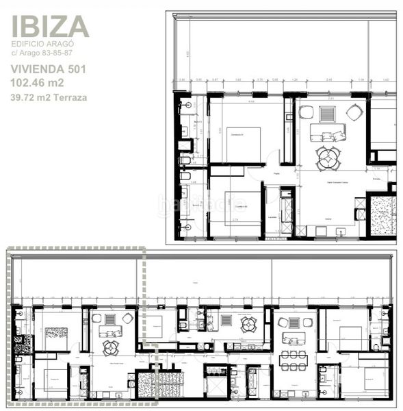 Foto 62671c34-d781-4a48-a935-f3cd13fc8719. Piso en S´Eixample-Can Misses Ibiza