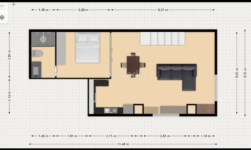 Foto f3a728ff-9d2d-4c37-8f48-53af836b3196. Loft amb calefacció a Segunda Fase Tres Cantos