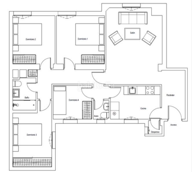 Foto b043b082-1638-4086-ba45-a6237b10ac91. Pis amb calefacció a El Viso Madrid