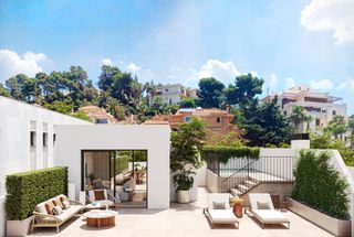 Dachwohnung in Paseo de miramar 34. Obra nueva en el limonar, málaga este, con solárium y piscina pr
