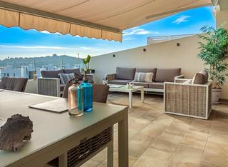 tic a Balcn de Finestrat-Terra Marina. Moderno tico dplex soleado en camporrosso village  finestrat