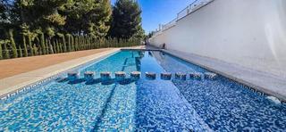 Casa adossada a San Rafael - Nucia Park. Chalet adosado de 3 dormitorios, garage y piscina con barbacoa y