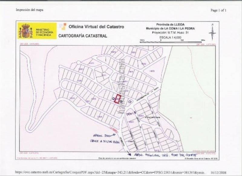 Foto a9b08074-9f8a-49fc-9c2f-a46b3d453ac2. Terreny residencial a calle n 27 a Coma i la Pedra (La)