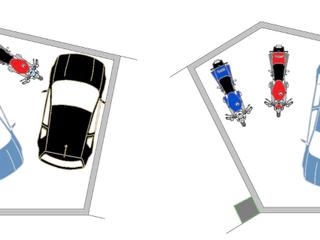 Aparcament cotxe a Carrer de joan pfaff 28. Parking doble