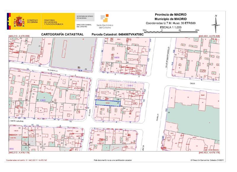 Foto 7b1f0bf0-02b6-4764-8382-c6b9c6188d6b. Terreno residenziale in calle goiri 8 in Bellas Vistas Madrid