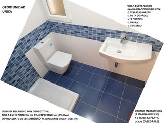 Appartamento in Carretera general san cosme 11. Piso a estrenar con pista de pádel y dos piscinas y muy cerca de