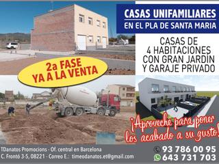 Maison à Carrer rec de la bassada 34. Casa con jardin obra nueva