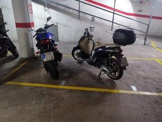 Lloguer Aparcament de moto a Carrer del regent mendieta 42. Parking moto regente mendieta 42