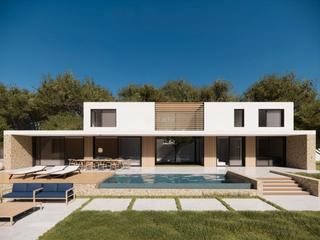 Xalet a Avinguda dels garrofers 40. Parcela + proyecto construcción vivienda