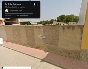 Terreny residencial a Calle san ildefonso 34. Solar urbano en venta san ildefonso, 34, albatana