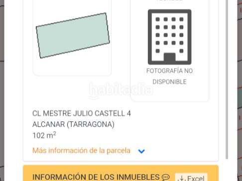 Foto 2364f3b5-7284-48d0-8df6-f27841423b5a. Terreno residencial en carrer de juli castell 4 solar urbà de 102 m² a – zona cap i institut (ideal magatzem + 2 plantes) en Alcanar