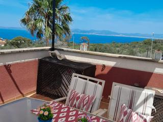 Chalet in Calle del coral 3. Fantástica villa grande en es tolleric con increíbles vistas al