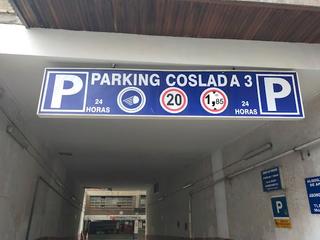Lloguer Aparcament cotxe a Calle coslada  3. Se alquila plaza de garaje