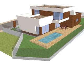 Chalet en Rúa dos trovadores 7a. Mera, oleiros: espectacular chalet de diseño de lujo, con piscin