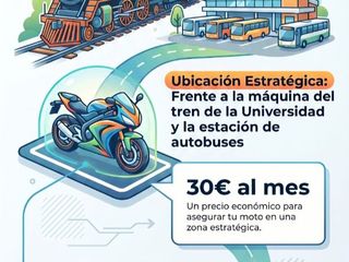 Miete Motorradparkplatz in Carrer blas selva mendiola 45. Plaza de parking para moto