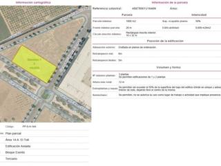 Industrial plot in Carrer toll-l'alberca calle b 3. Venta directa propietario