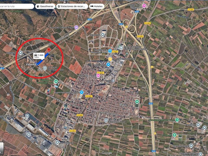 Foto 24fbdede-5ff5-42dd-8b4e-efc51ce89220. Alquiler finca rústica en ap-7 482 terreno rustico para energéticas en Puçol