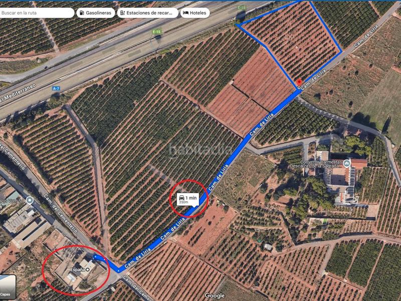 Foto 9efb892b-bae8-4401-8fc5-f3013a97357e. Alquiler finca rústica en ap-7 482 terreno rustico para energéticas en Puçol