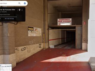 Lloguer Aparcament cotxe a Francesc oller  101. Parking coche y moto
