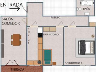 Lloguer Pis a Sureres 1. Alquiler vivienda muy luminosa