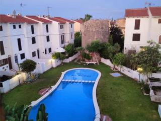 Lloguer Casa adossada a Camí vell pobla montornès 50. Acogedor adosado con piscina