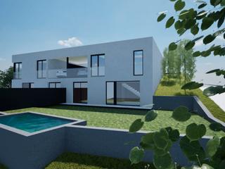 Casa aparellada a Comptes de darnius 2. Casa pareada de 3 habitaciones con jardín y piscina privada