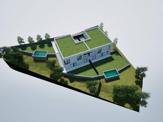 Maison jumelée à Comptes de darnius 2. Casa pareada de 3 habitaciones con jardín y piscina privada