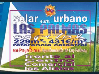 Terreny residencial a Simón cananeo 23. Solar urbano en las palmas capital más barato en la zona