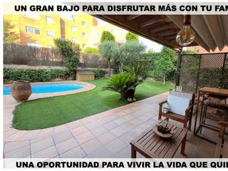 Planta baixa a Carrer de la serra de galliners 69. Un gran bajo de 132 m² y jardin de 283 m² privado en serraparera