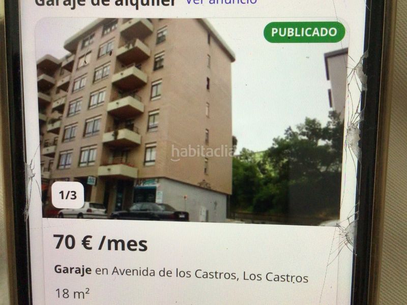 Foto dfcb0def-54f8-4e04-af32-a3957e5d0425. Rent car parking in avda de Los Castros 53 in Los Castros Santander