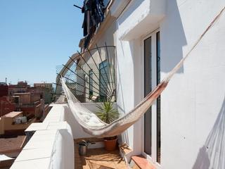 Ático en Pescadors 50. Sunny 2-bedroom attic, barceloneta beach