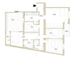 Etagenwohnung in Calle lluis  companys 25. Vivienda reformada - con acabados de calidad