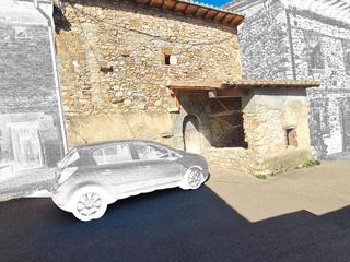 Masia a Calle ayuntamiento 10. Cuadra de piedra