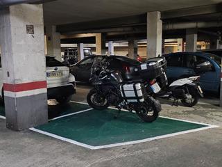 Lloguer Aparcament de moto a Avinguda rafael casanova 20. Alquiler plaza moto.