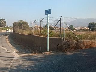 Rural plot in Camino molina 1. Terreno a pie carretera plano