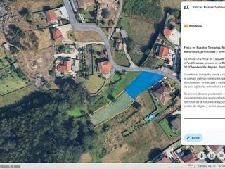 Wohngrundstück in Rúa as tomadas 10. Finca en rúa das tomadas, nigrán – naturaleza, privacidad y pote