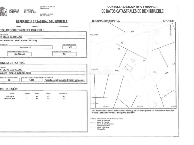 Foto 47d92dd1-cc0a-444a-bf2e-4501ed720266. Terreny residencial a carrer alzina 4 a Bigues i Riells del Fai