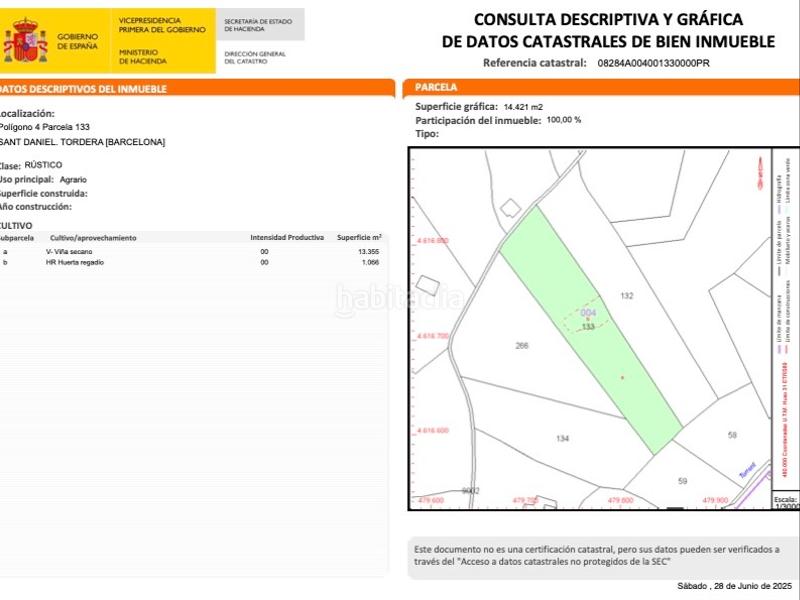 Foto 322b475c-bd83-44ee-a4b6-cb49d5606ac8. Finca rústica en carretera de sant daniel 1 terreno rústico de 29.000 m² con pozo legalizado, depósito y edificaciones agrícolas en Tordera