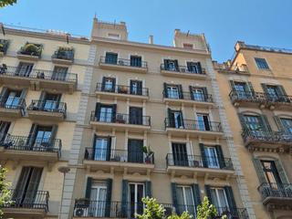 Pis a Balmes 125. Luminiso piso de 2 habitaciones en el eixample con terraza y chi