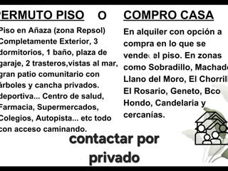 Pis a Rambla añaza  19. Permuto piso por casa