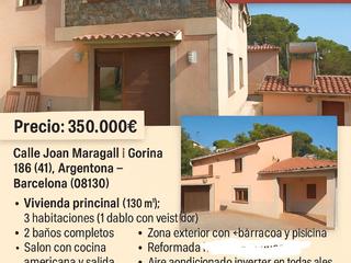 Chalet en Carrer joan maragall i gorina 186. En venta oportunidad en argentona